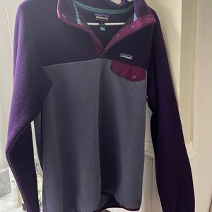 Women’s Patagonia lightweight Synchilla Snap Pullover
